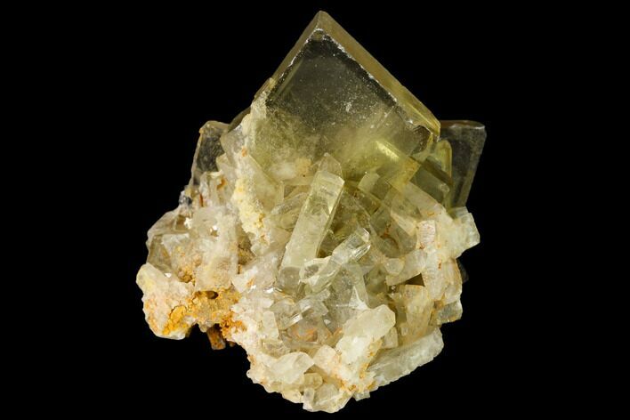 Tabular Barite Crystal Cluster with Phantoms - Peru #169101